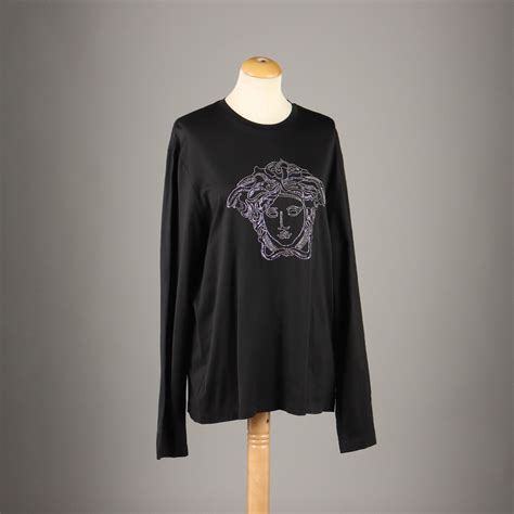 maglia versace nera